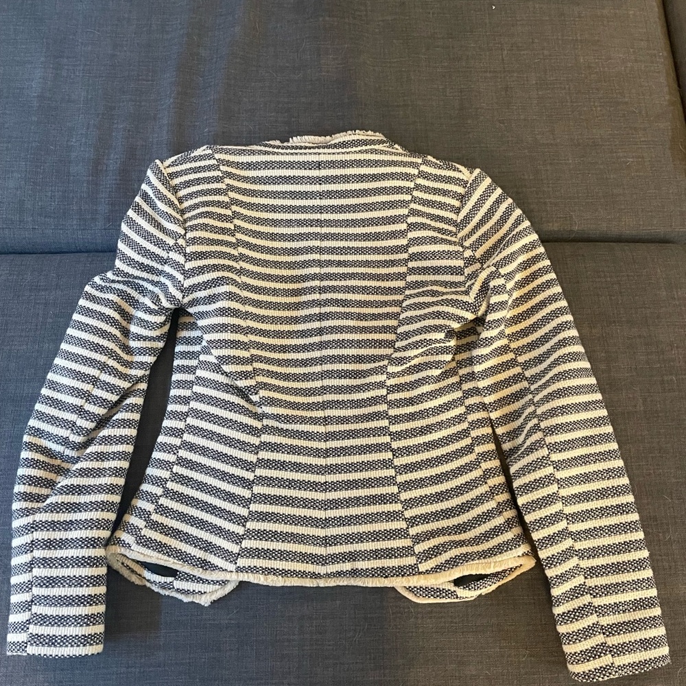 H&M Striped Blazer Size 4